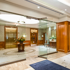 Thumbnail image of open elevator cab door at Museum Park Tower 1  in Chicago, Illinois
