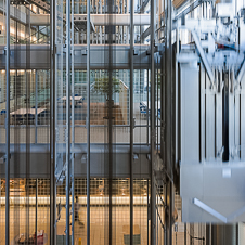 Thumbnail image of open elevator cab door at 300 East Randolph Health Care Corporation Headquarters  in Chicago, Illinois
