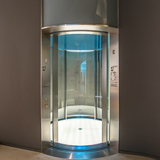 Thumbnail image of open elevator cab door at The Broad Museum  in Los Angeles, California