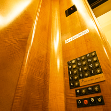 Thumbnail image of open elevator cab door at Four Seasons Hotel San Francisco  in San Francisco, California