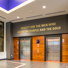 Thumbnail image of open elevator cab door at Husky Stadium  in Seattle, Washington