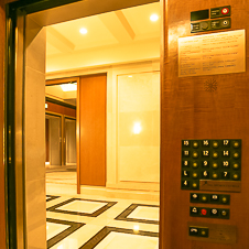 Thumbnail image of open elevator cab door at Four Seasons Hotel San Francisco  in San Francisco, California