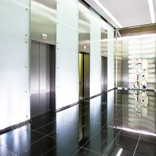 Thumbnail image of open elevator cab door at Park Tower  in Costa Mesa, California