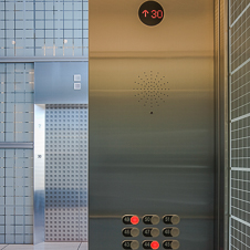 Thumbnail image of open elevator cab door at 300 East Randolph Health Care Corporation Headquarters  in Chicago, Illinois