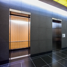 Thumbnail image of open elevator cab door at 555 Mission  in San Francisco, California