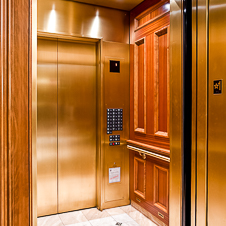 Thumbnail image of open elevator cab door at Museum Park Tower 1  in Chicago, Illinois