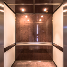 Thumbnail image of open elevator cab door at 3161 Michelson  in Irvine, California