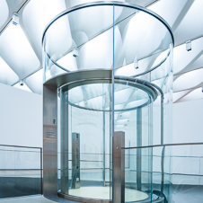 Thumbnail image of open elevator cab door at The Broad Museum  in Los Angeles, California
