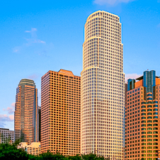  Hình ảnh thu nhỏ của cửa khoang thang máy mở tại 777 Towers , Los Angeles, California